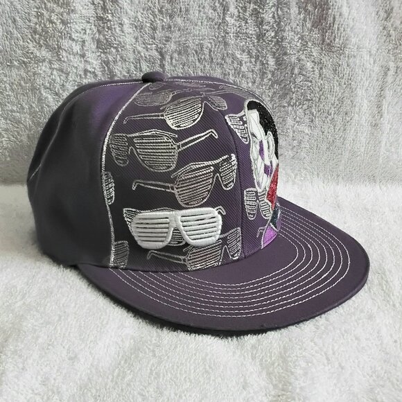 Very Rare Kanye West Glitter Shutter Shades Fullback Hat by Kbethos Original!! - Picture 2 of 5